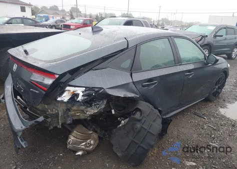 2025 Honda Civic Sport z USA, uszkodzony, nr VIN 19XFL2H80SE010738